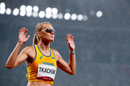 Viktoriya Tkachuk of Ukraine