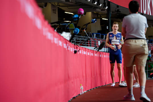 Karsten Warholm of Norway