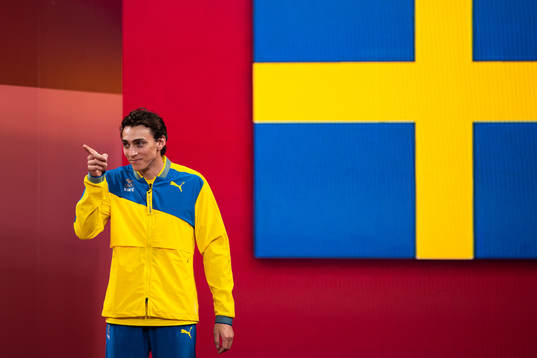 Armand Duplantis of Sweden