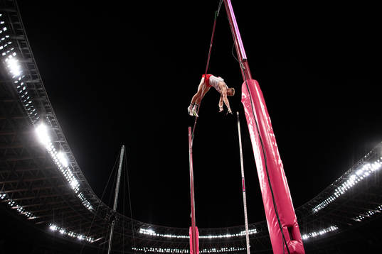 Piotr Lisek of Poland