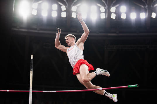 Piotr Lisek of Poland
