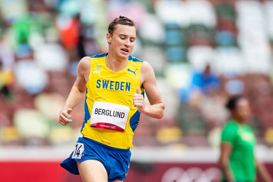 Kalle Berglund of Sweden