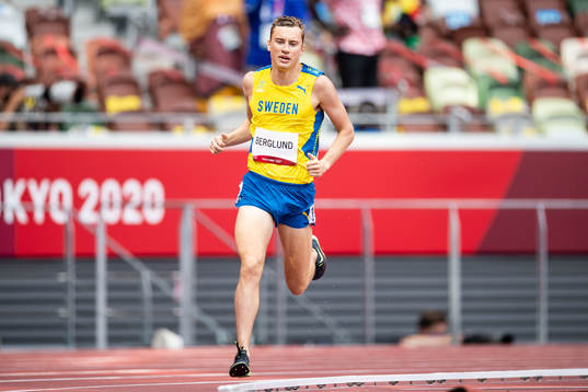 Kalle Berglund of Sweden