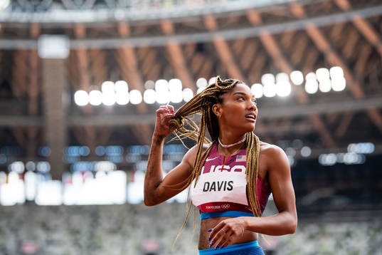 Tara Davis of Unites States