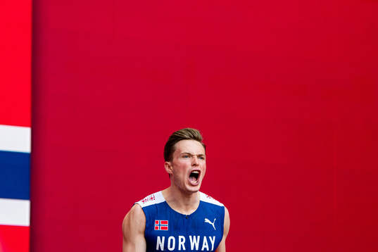 Karsten Warholm of Norway