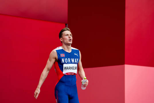 Karsten Warholm of Norway
