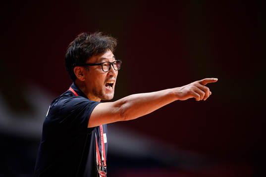 Jae Won Kang, head coach of South Korea in the Women's