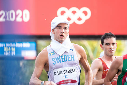 Perseus Karlström of Sweden