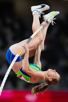 Tina Sutej of Slovenia