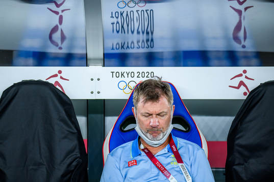 Peter Gerhardsson, head coach of Sweden