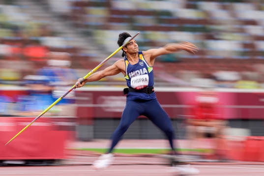 Neeraj Chopra of India