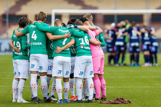Jönköpings spelare samlas