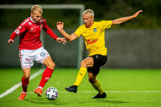Kalmars Sebastian Ring och Lunds Måns Bengtsson Übelacker