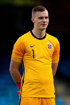Goalkeeper Kristoffer Klaesson of Norway
