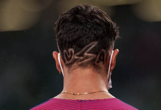 A handout photo made available by the Olympic Information
