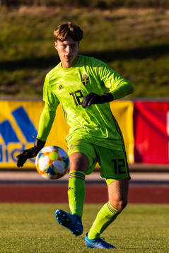 Sveriges målvakt Filip Sidklev