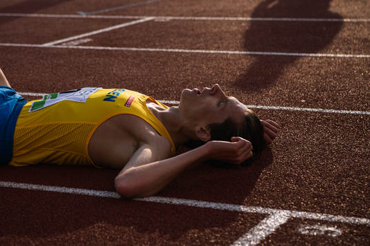 Andreas Almgren of Sweden reacts