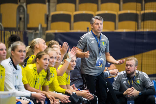 Assistant coach Ulf Andersson of Sävehof of Sävehof