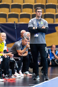 Assistent coach Ulf Andersson and Head coach Rasmus Overby