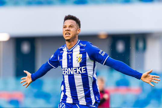 IFK Göteborgs Tobias Sana jublar