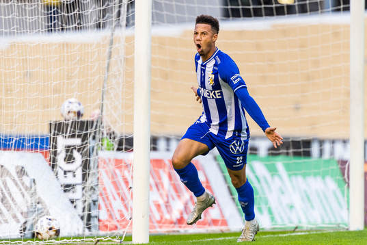 IFK Göteborgs Tobias Sana jublar