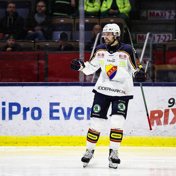 Djurgårdens Ludvig Rensfeldt jublar