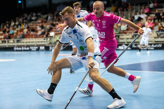 Helsingborgs Kristoffer Fält och Faluns Alexander Galante
