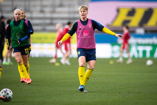 Nilla Fischer of Sweden