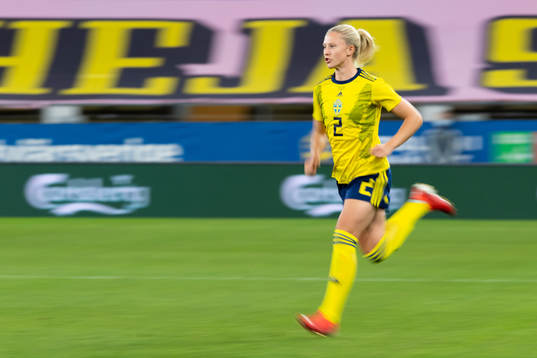 Rebecka Blomqvist of Sweden