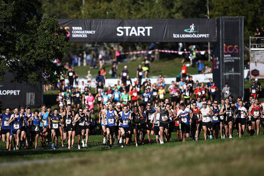 Starten av Lidingöloppet 30 km