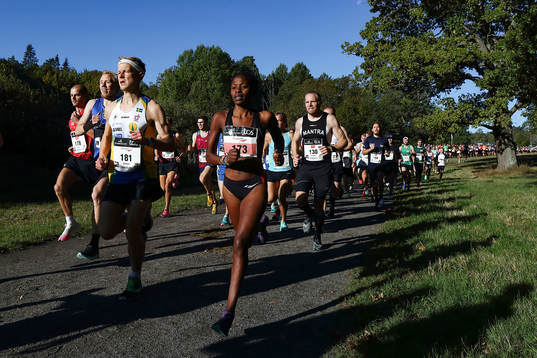 Nr 173 vinnare i Lidingöloppet 30 km Sylvia Medugu Kenya
