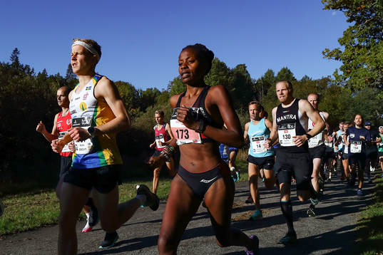 Nr 173 vinnare i Lidingöloppet 30 km Sylvia Medugu Kenya