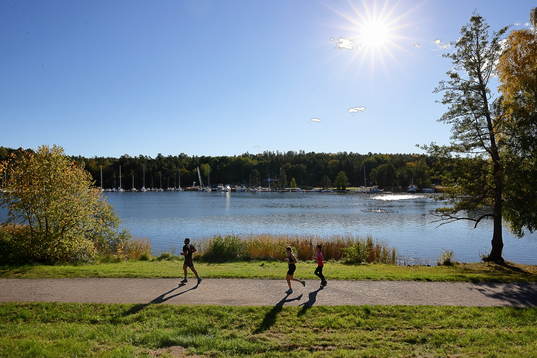 Löpare i Lidingöloppet 30 km