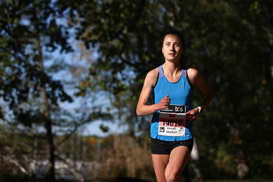 Segraren Anastasia Denisova Sävedalen i Lidingöloppet