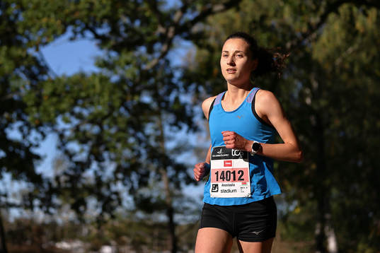 Segraren Anastasia Denisova Sävedalen i Lidingöloppet