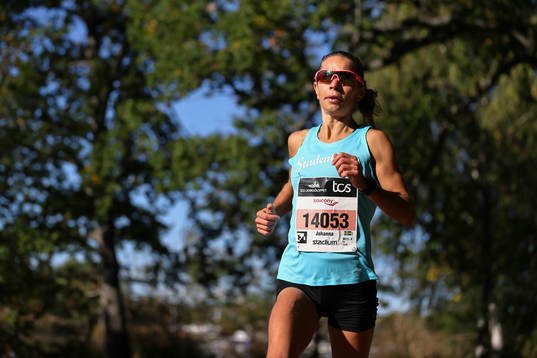 Tvåan Johanna Salminen Studenterna i Lidingöloppet