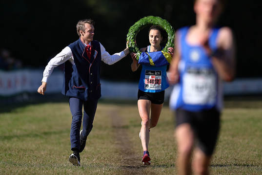Segraren Anastasia Denisova Sävedalen i Lidingöloppet