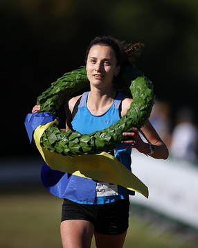 Segraren Anastasia Denisova Sävedalen i Lidingöloppet