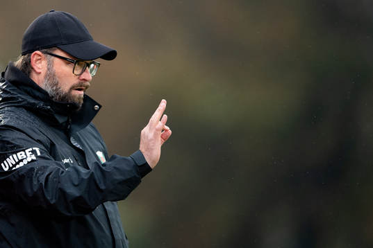 Varbergs tränare Joakim Persson