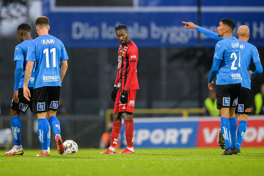 Östersunds Blair Turgott deppar