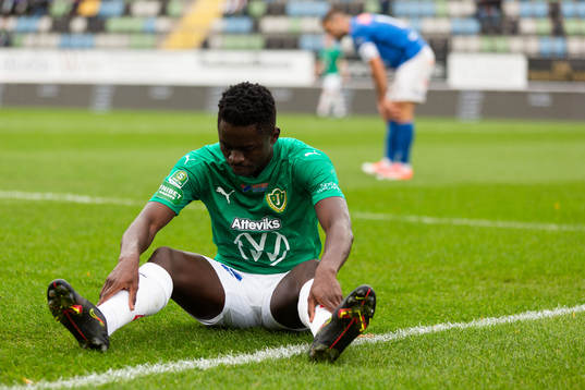 Jönköpings Eric Johana Omondi deppar