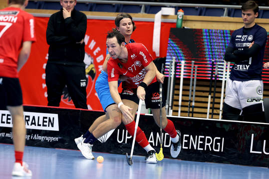 Kalmarsunds Kevin Björkström och Storvretas Robin