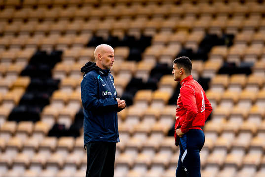 Ståle Solbakken, head coach of the Norwegian national