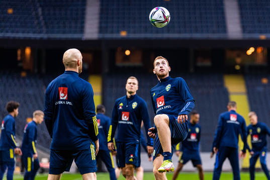 Dejan Kulusevski of the Swedish national football team