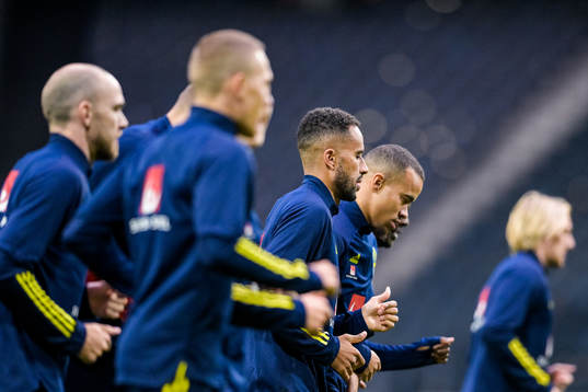 Isaac Kiese-Thelin of the Swedish national football team