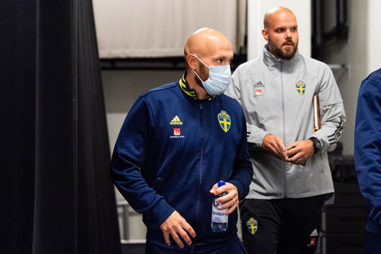 Magnus Eriksson of the Swedish national football team