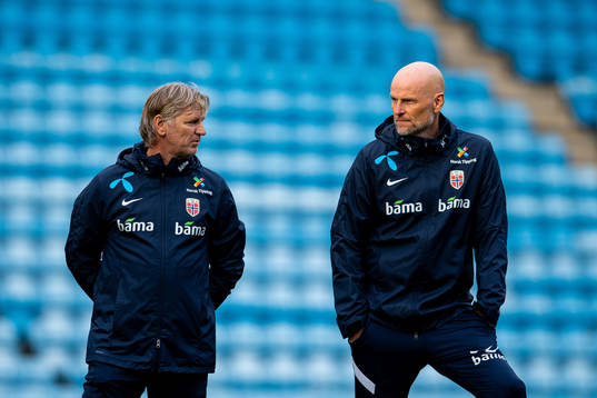 Kent Bergersen, assistant coach, and Ståle Solbakken, head