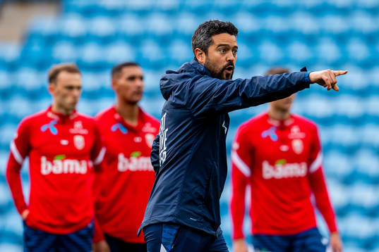 Bernardo Cueva, tactical statistician of the Norwegian