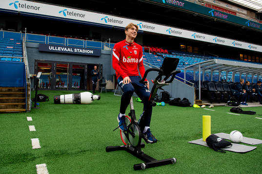 Kristian Thorstvedt of the Norwegian national football team