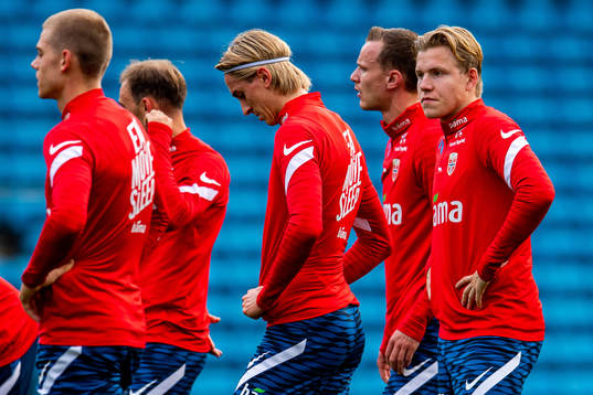 Jens Petter Hauge of the Norwegian national football team
